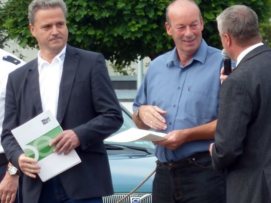 Mit Goldener Nadel geehrt (Foto: privat)