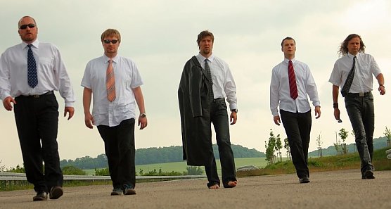 Rocker im Anmarsch (Foto: Agentur)