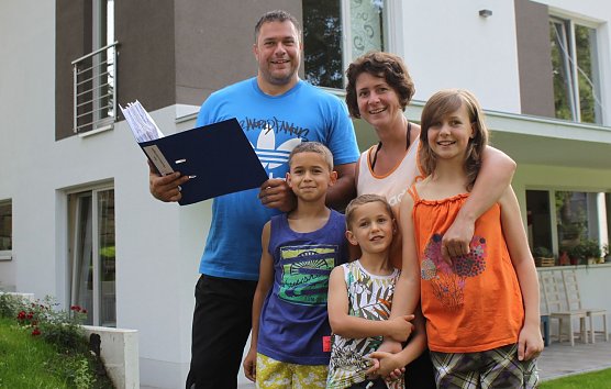 Andy Dittmar und Familie (Foto: privat)