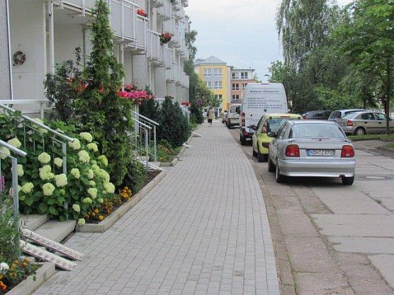 Gehweg in der Stolberger Straße (Foto: WBG) Gehweg in der Stolberger Straße (Foto: WBG)