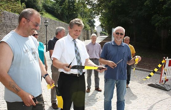 Durchgeschnitten (Foto: P. Grabe)