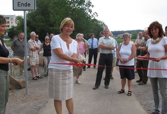 Durchgeschnitten (Foto: I. Bergmann)