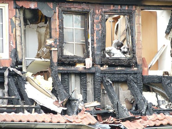 Brand im Studentenwohnheim (Foto: nnz)