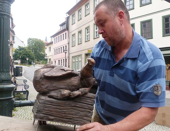 Aufgestellt (Foto: Ines Gast)