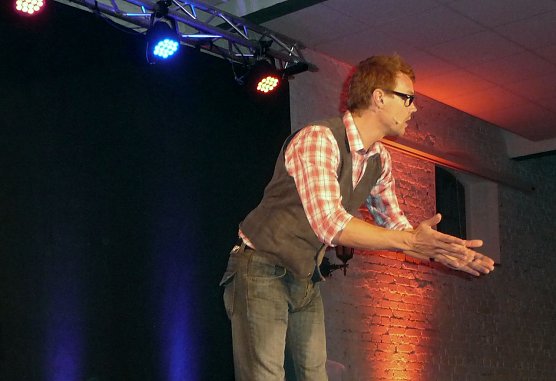 Christoph Sieber in Heringen (Foto: nnz) Christoph Sieber in Heringen (Foto: nnz)