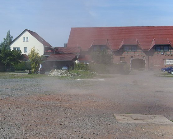 Staub aufgewirbelt (Foto: privat)