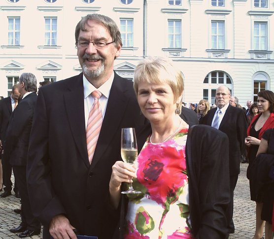 Heise und seine Frau in Berlin (Foto: privat)