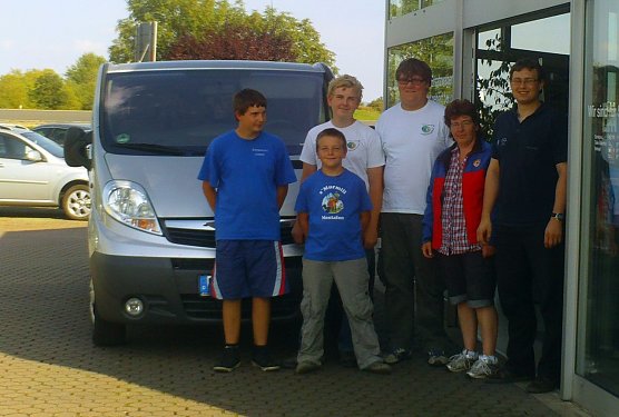 F&uuml;r Unterst&uuml;tzung bedankt (Foto: privat)