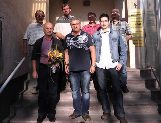 ZU Gast beim Bundestagsabgeordneten (Foto: BI)