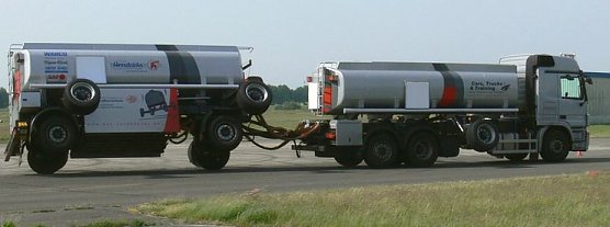 Kippender Tanker (Foto: BBZ)