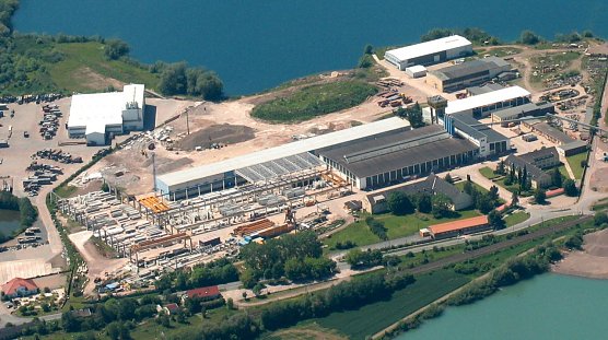 Blick auf der Werksgelände in Heringen (Foto: HABAU) Blick auf der Werksgelände in Heringen (Foto: HABAU)