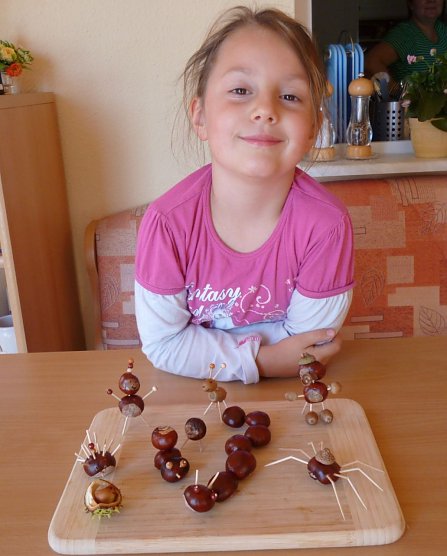 Mit dem Opa gebastelt (Foto: A. Knoblauch) Mit dem Opa gebastelt (Foto: A. Knoblauch)