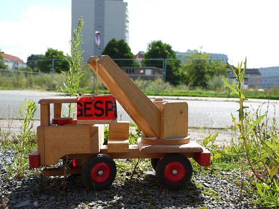 Baufahrzeug in Sicht (Foto: nnz) Baufahrzeug in Sicht (Foto: nnz)