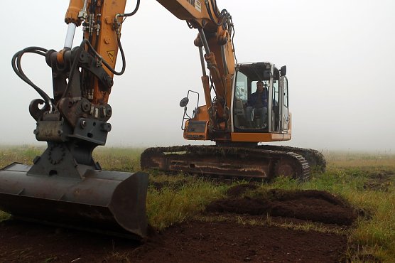 Die Bauarbeiten haben begonnen (Foto: nnz)