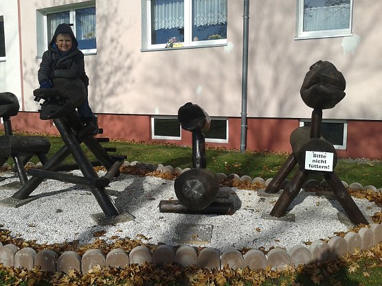 Bitte nicht f&uuml;ttern (Foto: Karin Lehmann)