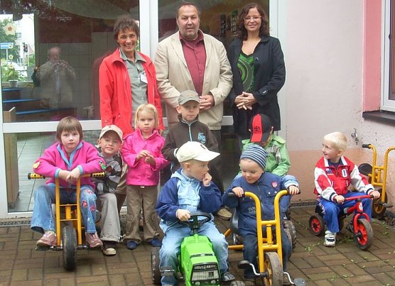 Freude im Kindergarten (Foto: JUSOWE)