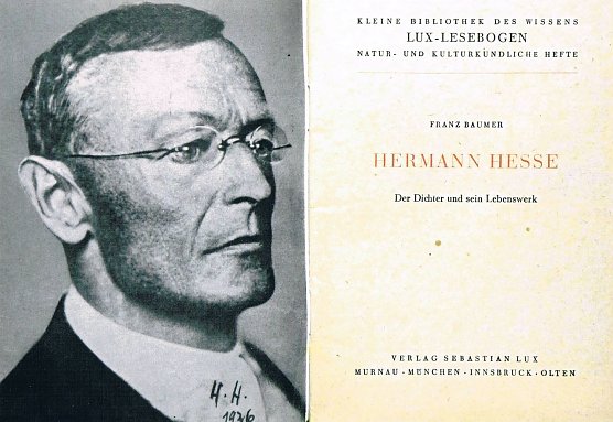 Druck mit Hesses Lebenslauf (Foto: Archiv Kneffel)