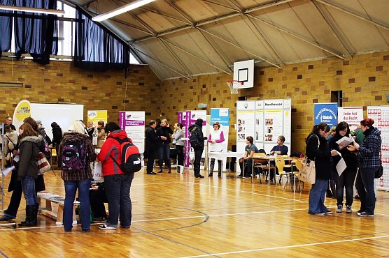 Praxismesse an der FH Nordhausen (Foto: FHN) Praxismesse an der FH Nordhausen (Foto: FHN)