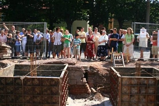 Grundstein gelegt (Foto: Praetorius)