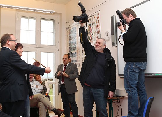 Gro&szlig;es Medieninteresse (Foto: nnz)