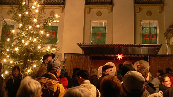 Jeden Tag ein Fensterchen (Foto: B. Susemihl)