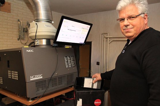 Stolz auf moderne Technik (Foto: S. Spehr)