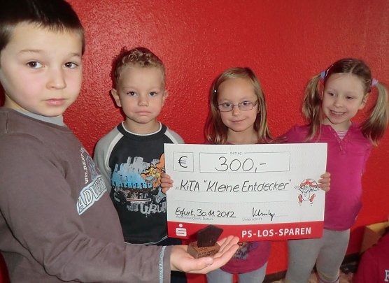 Preis f&uuml;r die kleinen Entdecker (Foto: privat)