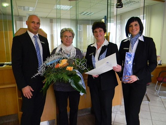 Herzlich begrüßt (Foto: Nordthüringer Volksbank) Herzlich begrüßt (Foto: Nordthüringer Volksbank)