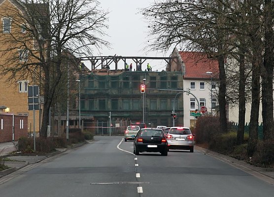Haus wird abgerissen (Foto: nnz)