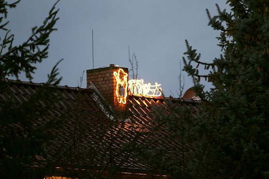 Weihnachten in der Blumensiedlung (Foto: nnz) Weihnachten in der Blumensiedlung (Foto: nnz)