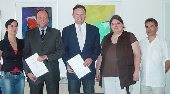 Vereinbarung in Nordhausen (Foto: fhn)