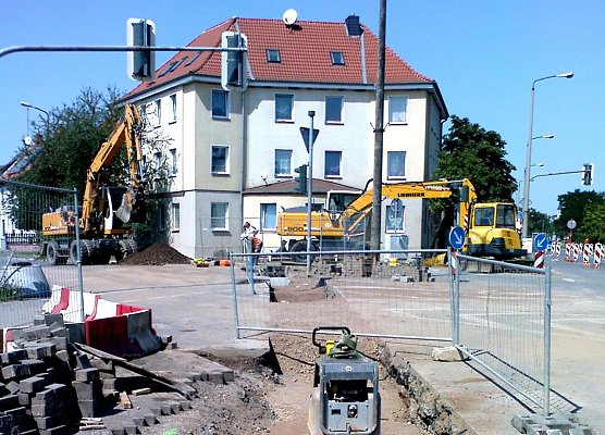 Bauarbeiten dauern an (Foto: privat) Bauarbeiten dauern an (Foto: privat)