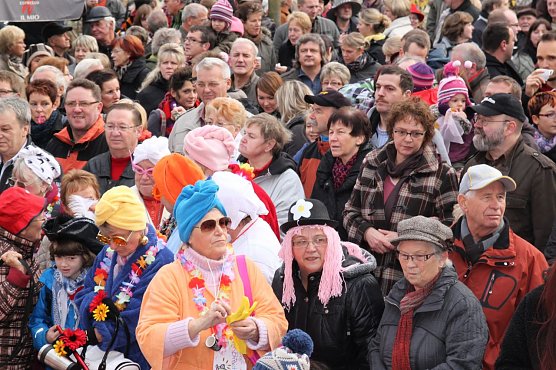 N&auml;rrisches Treiben in Bleicherode (Foto: S. Spehr)
