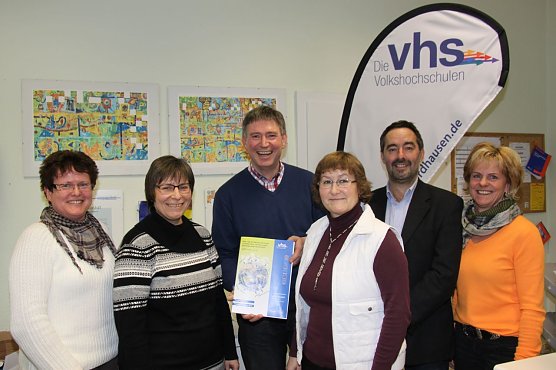 Das Team der Kreisvolkshochschule (Foto: J. Piper)