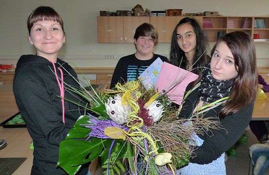 Herzlich verabschiedet (Foto: Karl-Heinz Herrmann)