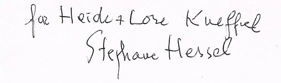 Autograph (Foto: Archiv Kneffel) Autograph (Foto: Archiv Kneffel)