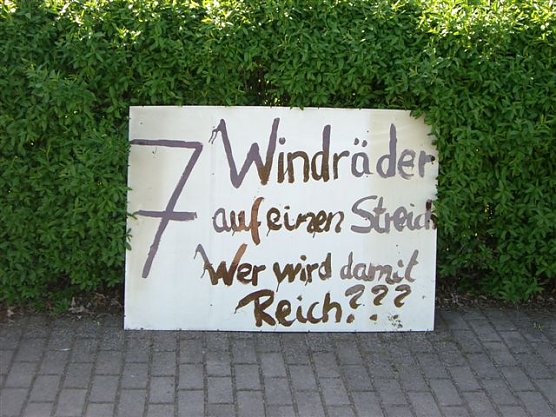 Protest (Foto: Leserfoto)