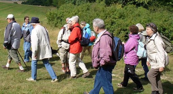 Unterwegs in der Natur (Foto: Urban)