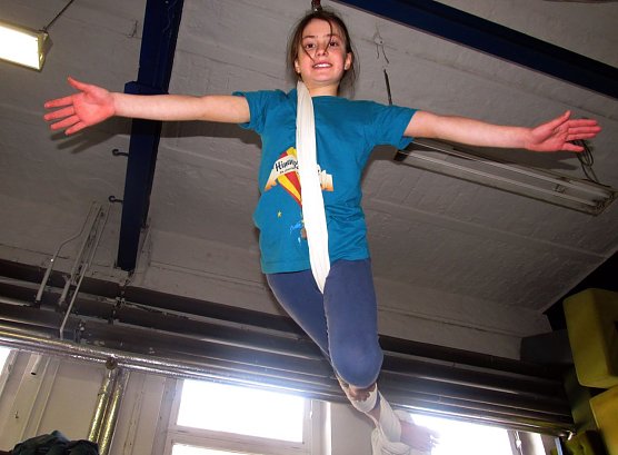 Fliegt Maja? (Foto: J. Piper)