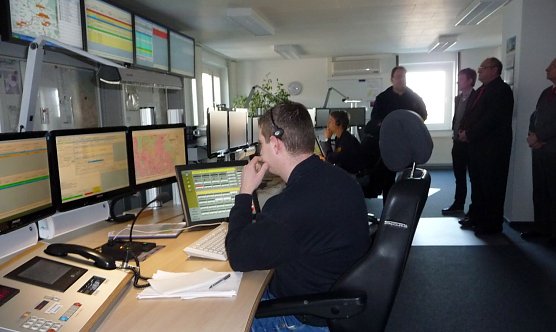 Infos in der Rettungsleitstelle (Foto: nnz) Infos in der Rettungsleitstelle (Foto: nnz)