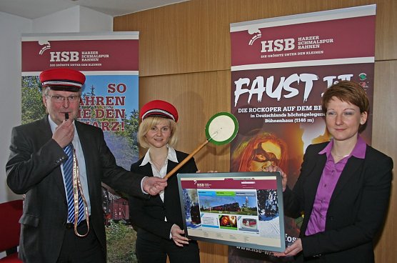 Startschuss für die neue Homepage (Foto: HSB) Startschuss für die neue Homepage (Foto: HSB)