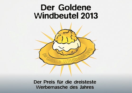 Wer wird der Goldene Windbeutel in diesem Jahr (Foto: foodwatch) Wer wird der Goldene Windbeutel in diesem Jahr (Foto: foodwatch)