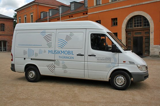 MusikMobil beim 3. Ilfelder Aktivtag (Foto: Th&uuml;ringer Landesmusikakademie)