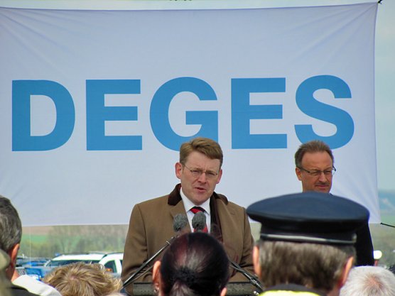 Verkehrsfreigabe A 71 perfekt (Foto: Bernd M&uuml;ller)