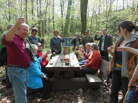 Zum Wohle! (Foto: L. Schubert)