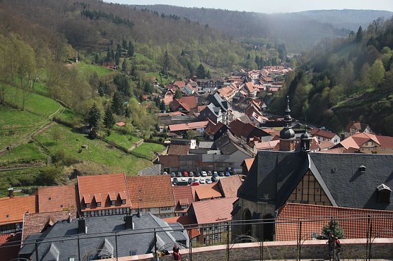 Blick vom Schloss (Foto: Peter Blei) Blick vom Schloss (Foto: Peter Blei)