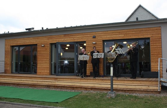 Das neue Dorfgemeinschaftshaus (Foto: Weigt)