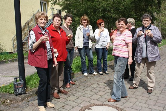 St&auml;rkung w&auml;hrend der Probe (Foto: privat)