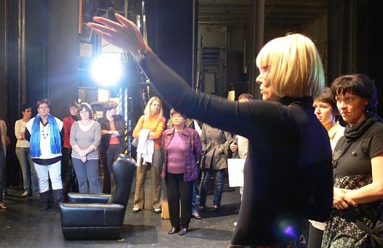 Lernen im Theater (Foto: K&uuml;hn)