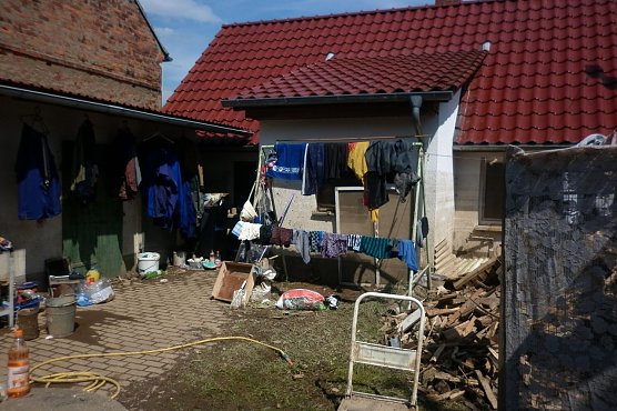 Unverstellbar - Hochwassersch&auml;den in Gruna (Foto: privat)